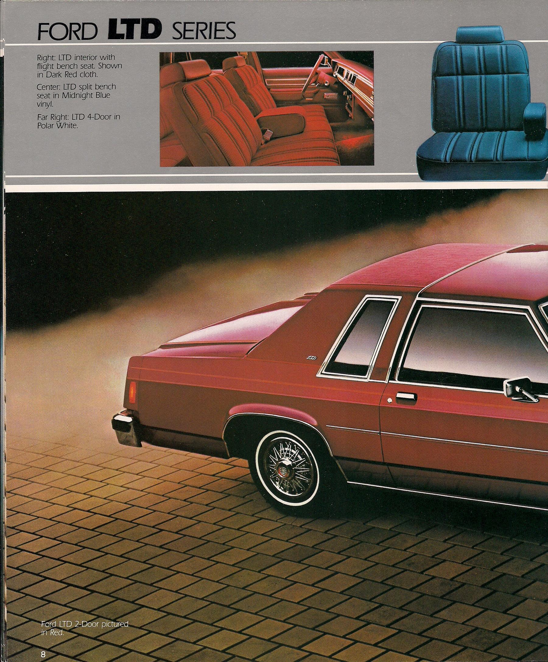 1982 Ford LTD Brochure Page 1